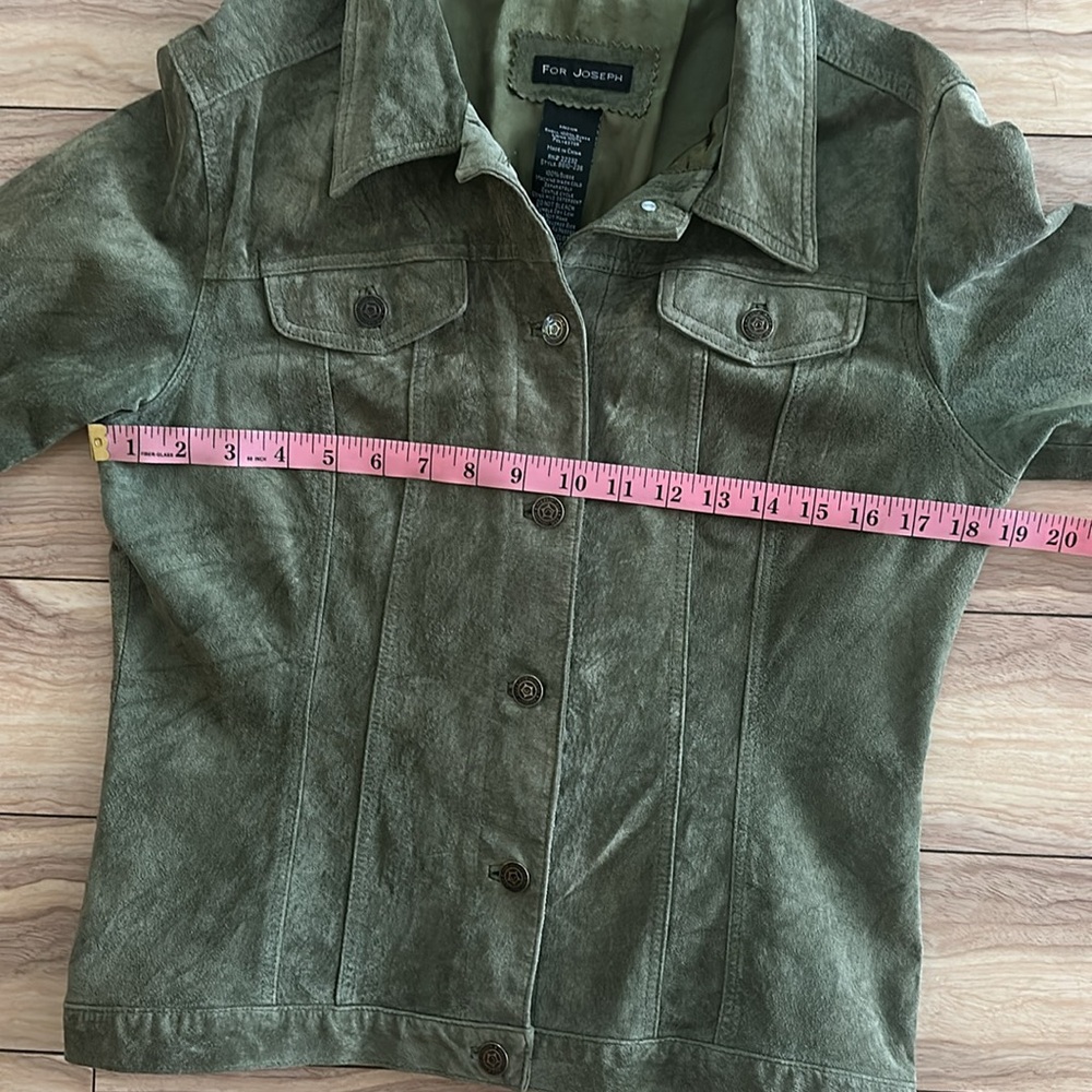 For Joseph Green Suede Jacket - Picture 7 of 11